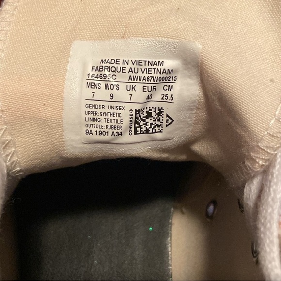 Converse x JW ANDERSON PINK GLITTER chucks - Picture 5 of 5